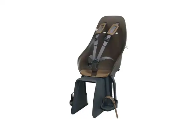 Urban Iki Kindersitz mit Adapter für Träger Koge Brown/Kurumi Brown.