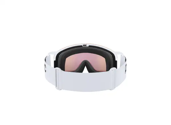 POC Nexal Mid WF Skibrille Hydrogen White/Partly Sunny Orange