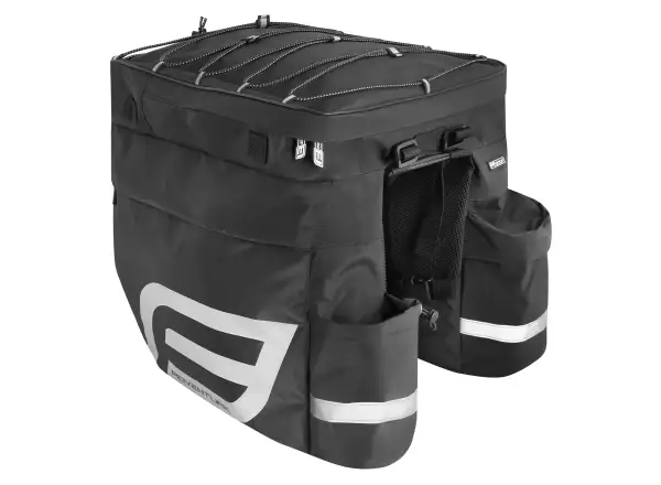 Force Adventure Hinterradtasche für Gepäckträger 32 l Schwarz