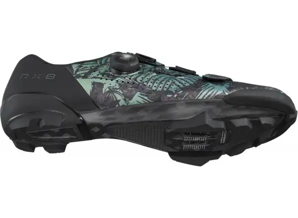 Shimano SH-RX801 Herren Gravel Schuhe Tropical Leaves