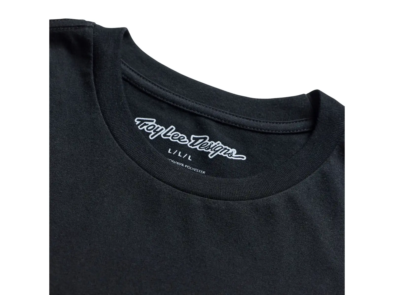 Troy Lee Designs Feather Herren T-Shirt Kurzarm Black/Black