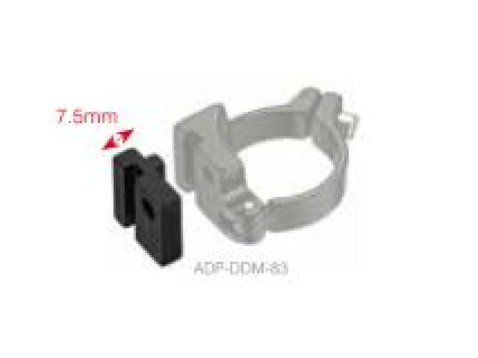 Sting DDM83 Umwerfer-Adapter Direct Mount breit