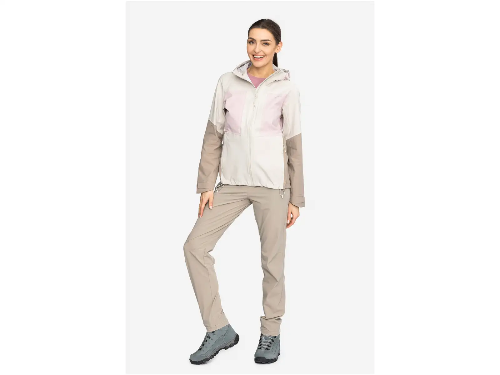 Viking Numani Damenjacke Beige/Light pink