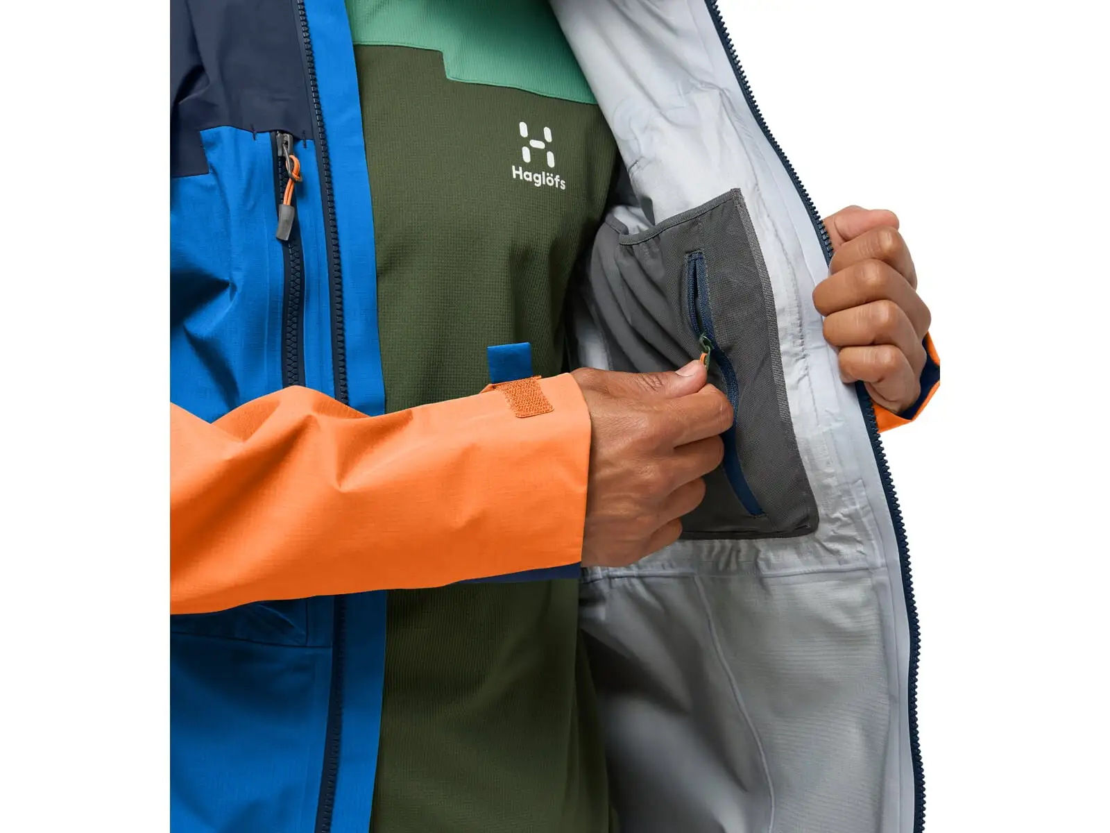 Haglöfs Spitz GTX PRO Herrenjacke blau