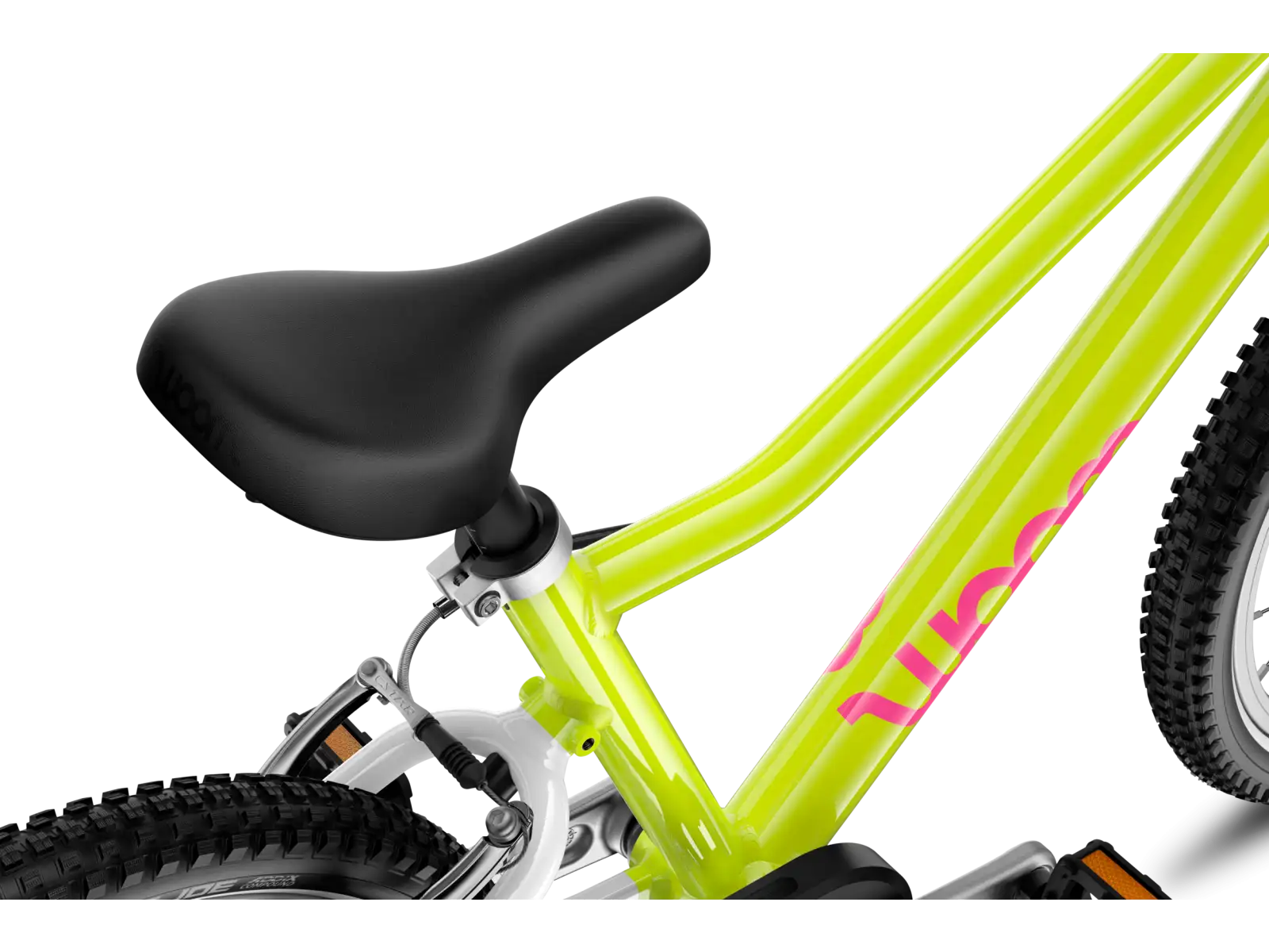 Woom GO 2 Kinderfahrrad neon lime