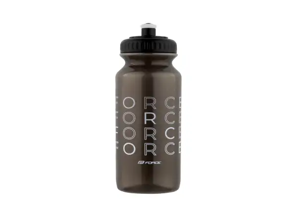 Force Enjoy Fahrradflasche 500 ml transparent schwarz