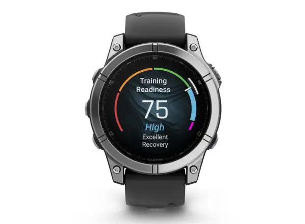 Garmin fenix E - 47 mm AMOLED Smartwatch Slate Grey Steel