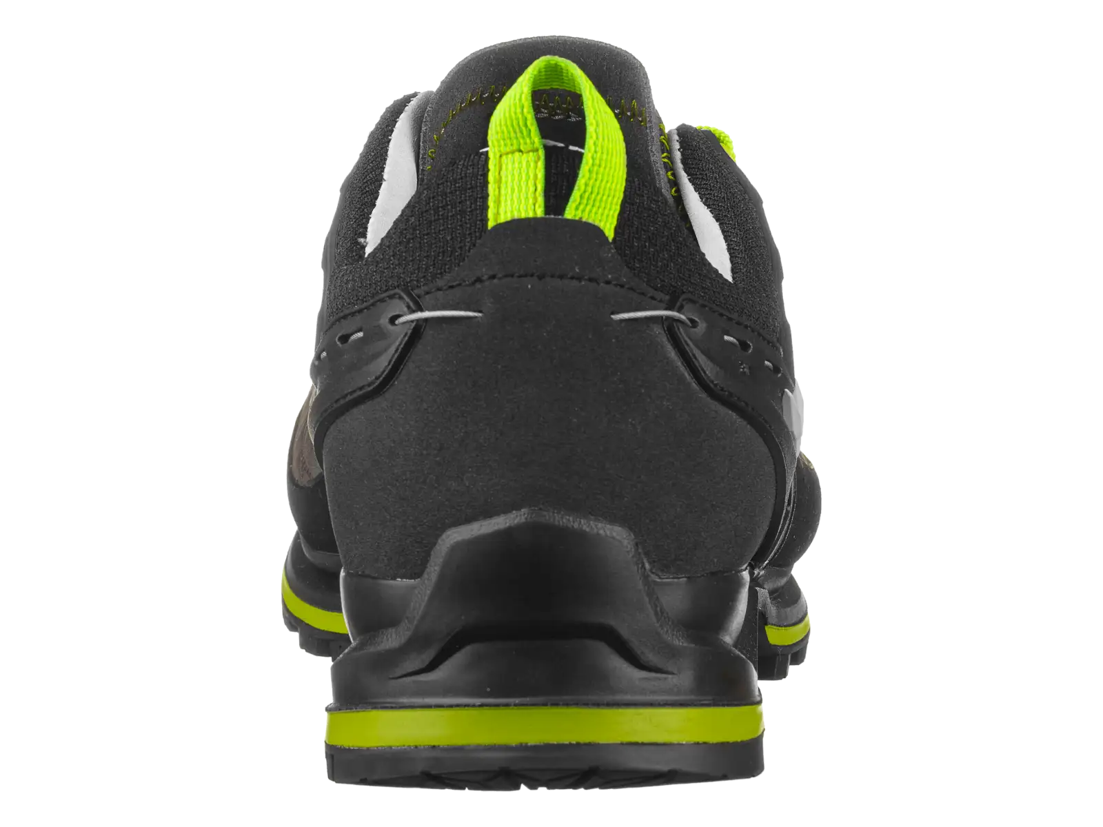 Salewa MS MTN TRAINER 2 Leather Herrenschuhe Smoked/Fluo Green