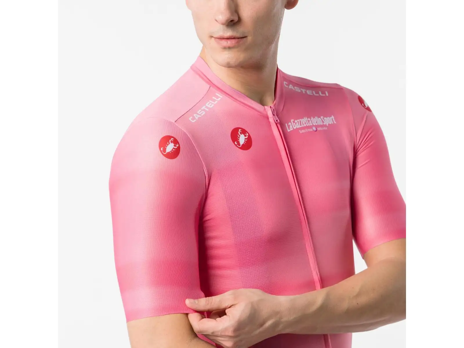 Castelli Giro109 Competizione 4 Herrentrikot Kurzarm Rosa Giro