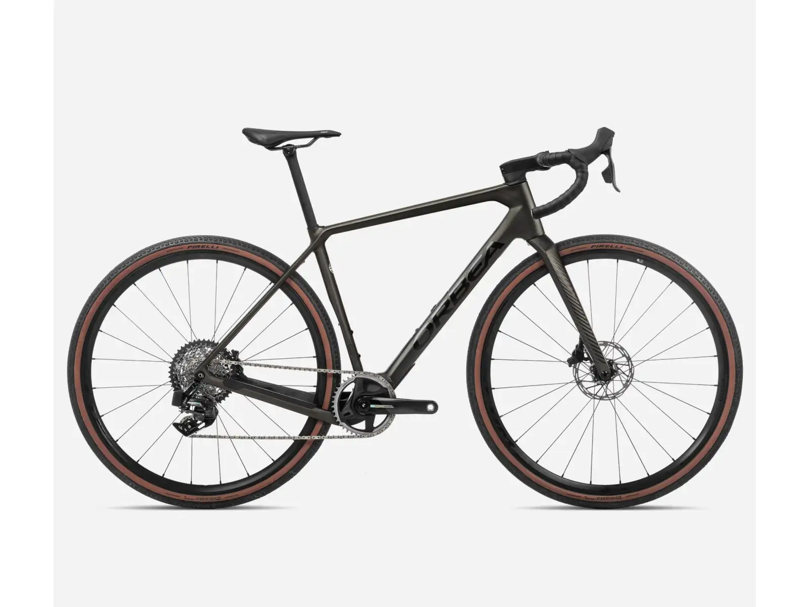 Orbea Terra M21E Team 1X Gravelbike Infinity Green Carbon View