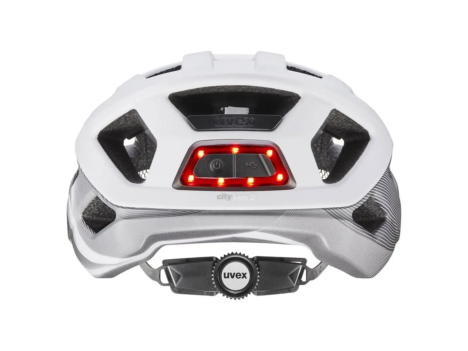 Uvex City I-vo 2 Helm White Silver Matt