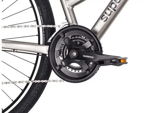 Superior Blox 6.0 MS Trekkingrad Gloss Dark Chrome