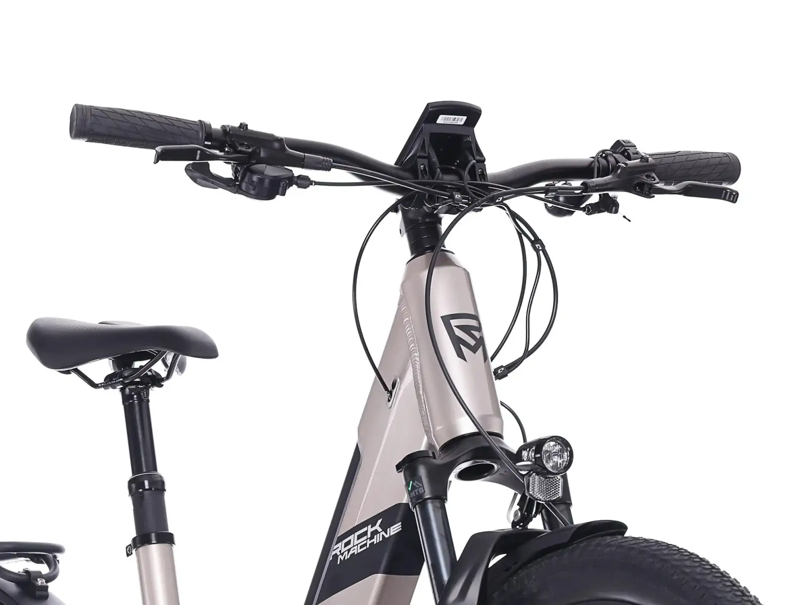 Rock Machine Crossride e450 FS Tiefeinsteiger E-Fully Sand Grey/Black