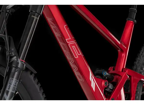 4ever Volcanno Vesuv Fully Mountainbike - Flame Red/Hologram
