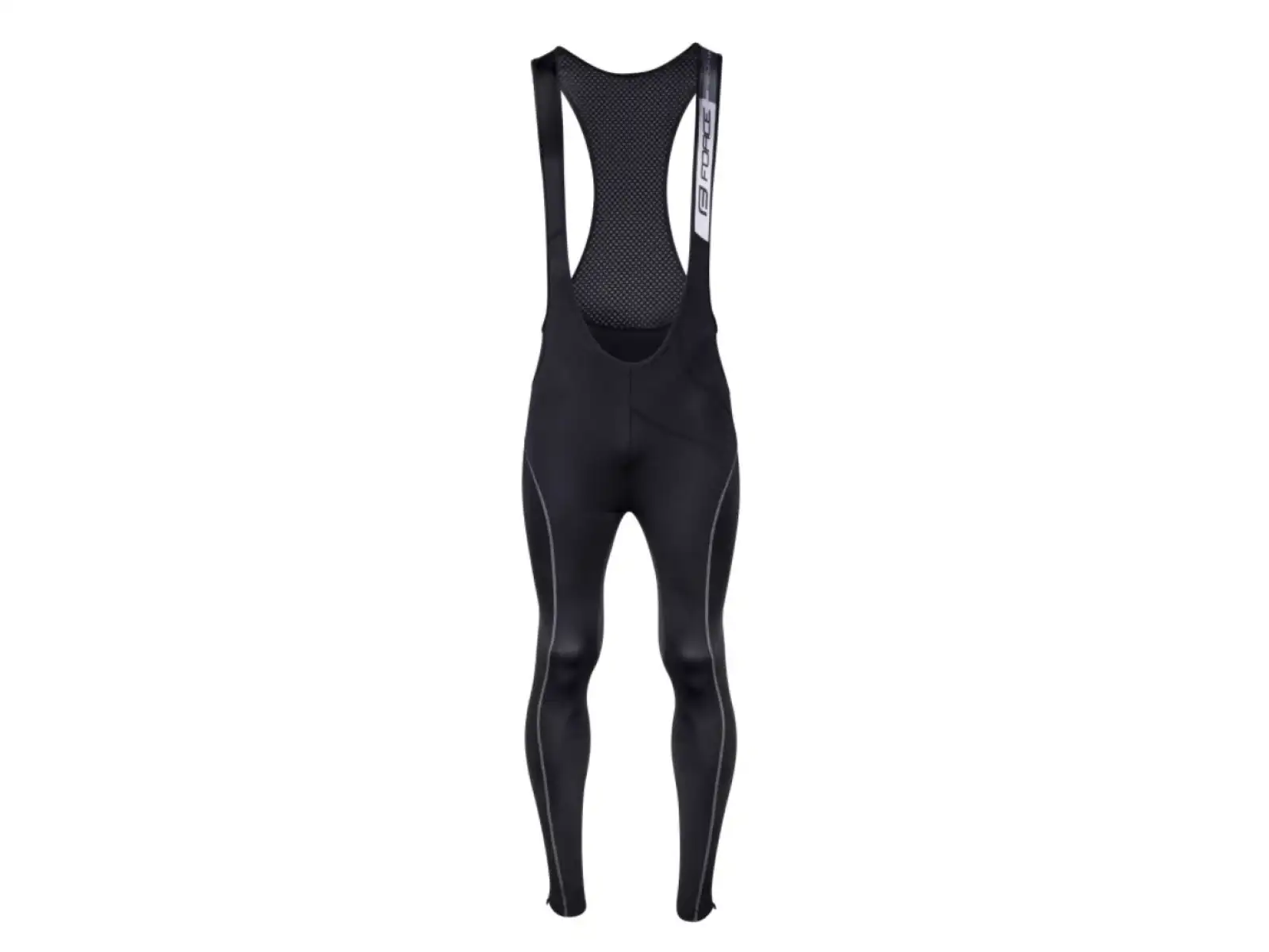 Force Reflex Line Herrenhose mit Latz Schwarz