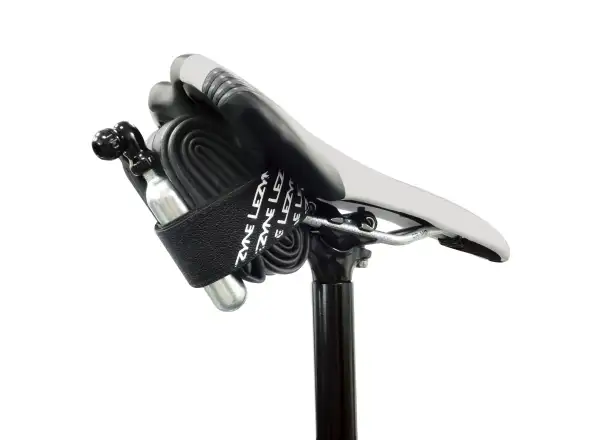 Lezyne Universal Strap Riemen Schwarz/Weiß Logo