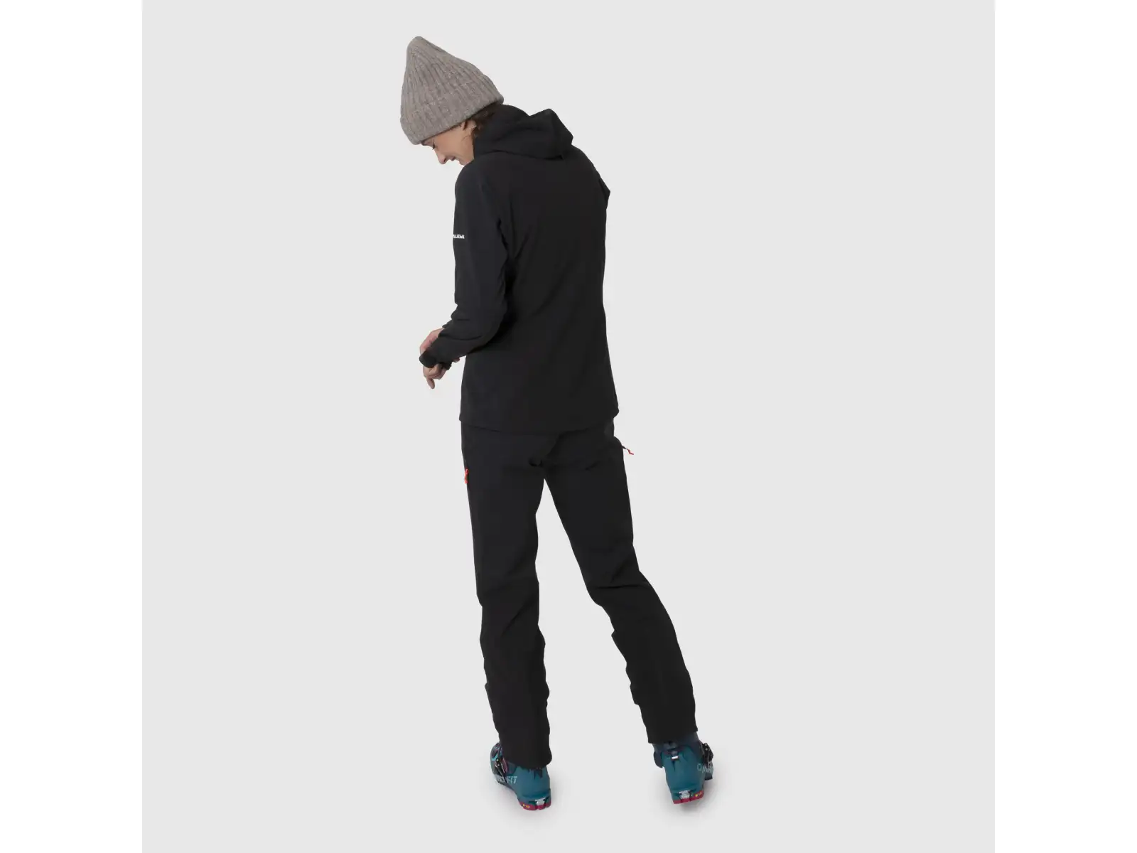 Salewa Sella Durastretch Damen-Hose Schwarz