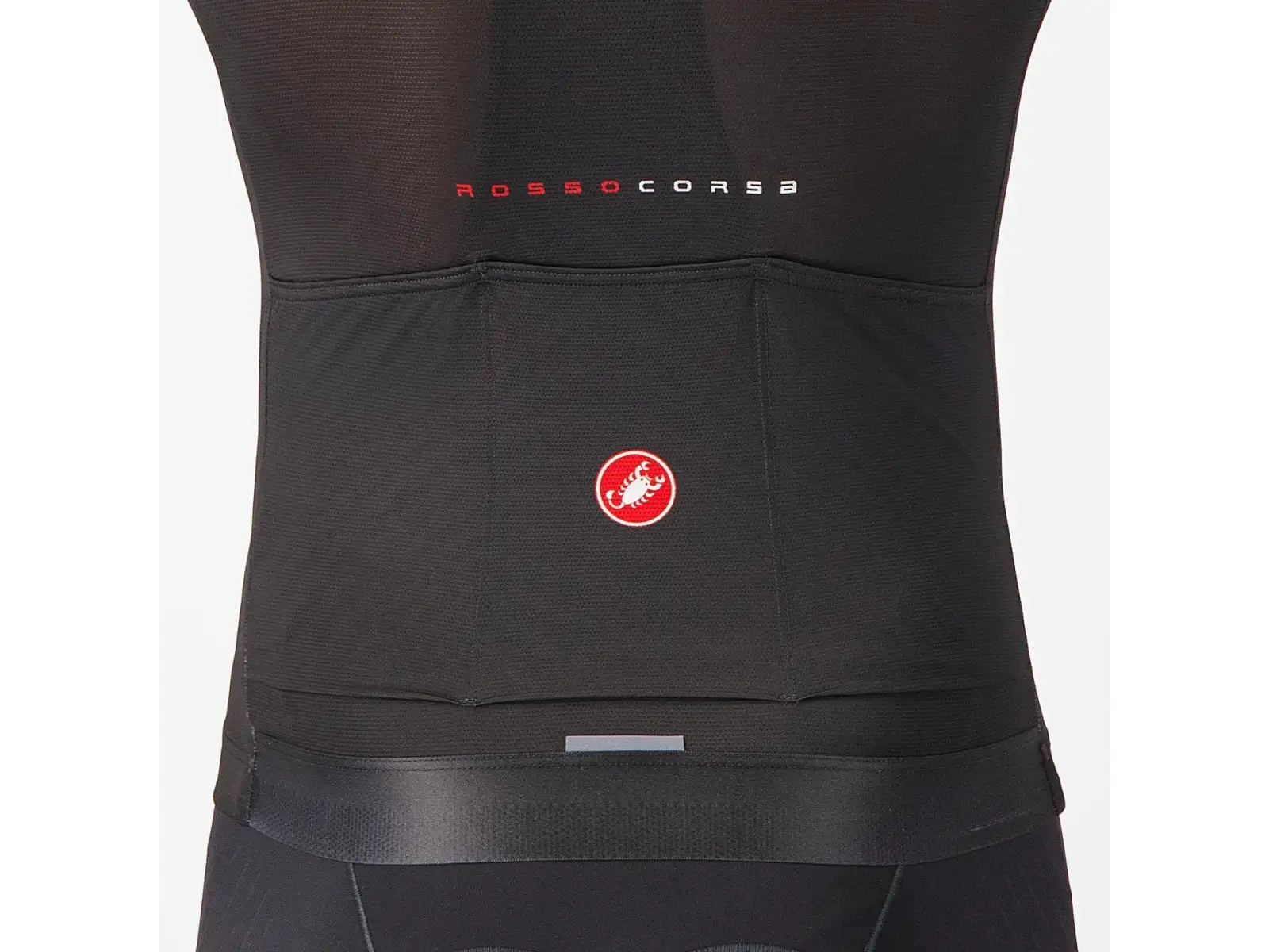 Castelli Aero Race 8S Herren-Trikot Kurzarm Black