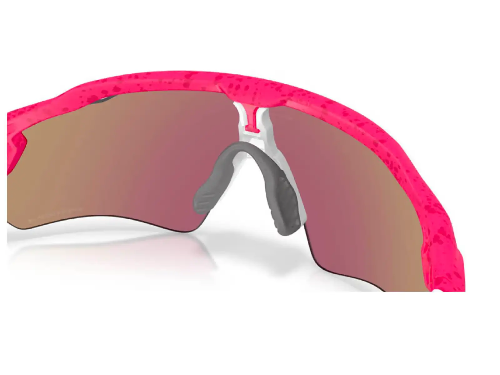 Oakley Radar EV Path Sportbrille Neon Pink Splater/Prizm Sapphire