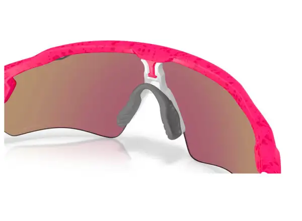 Oakley Radar EV Path Sportbrille Neon Pink Splater/Prizm Sapphire
