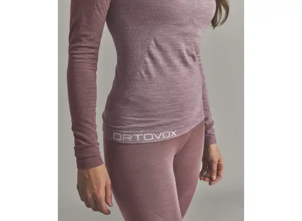 Ortovox 120 Competition Light Damen Funktionsunterhemd Langarm Dusk Rose