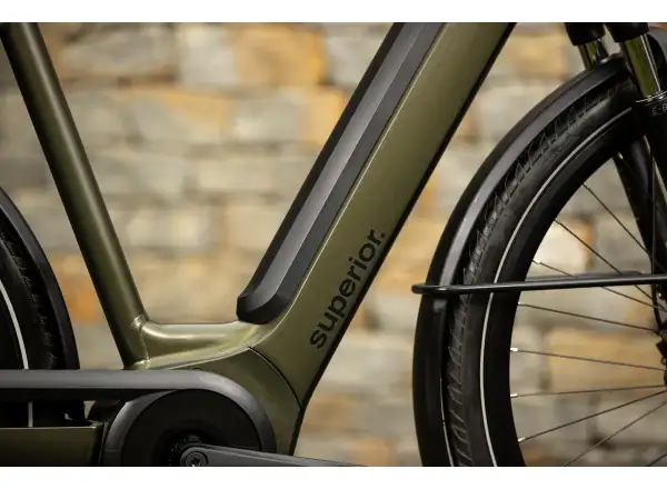 Superior eWAY 6.4 City E-Bike Matte Black