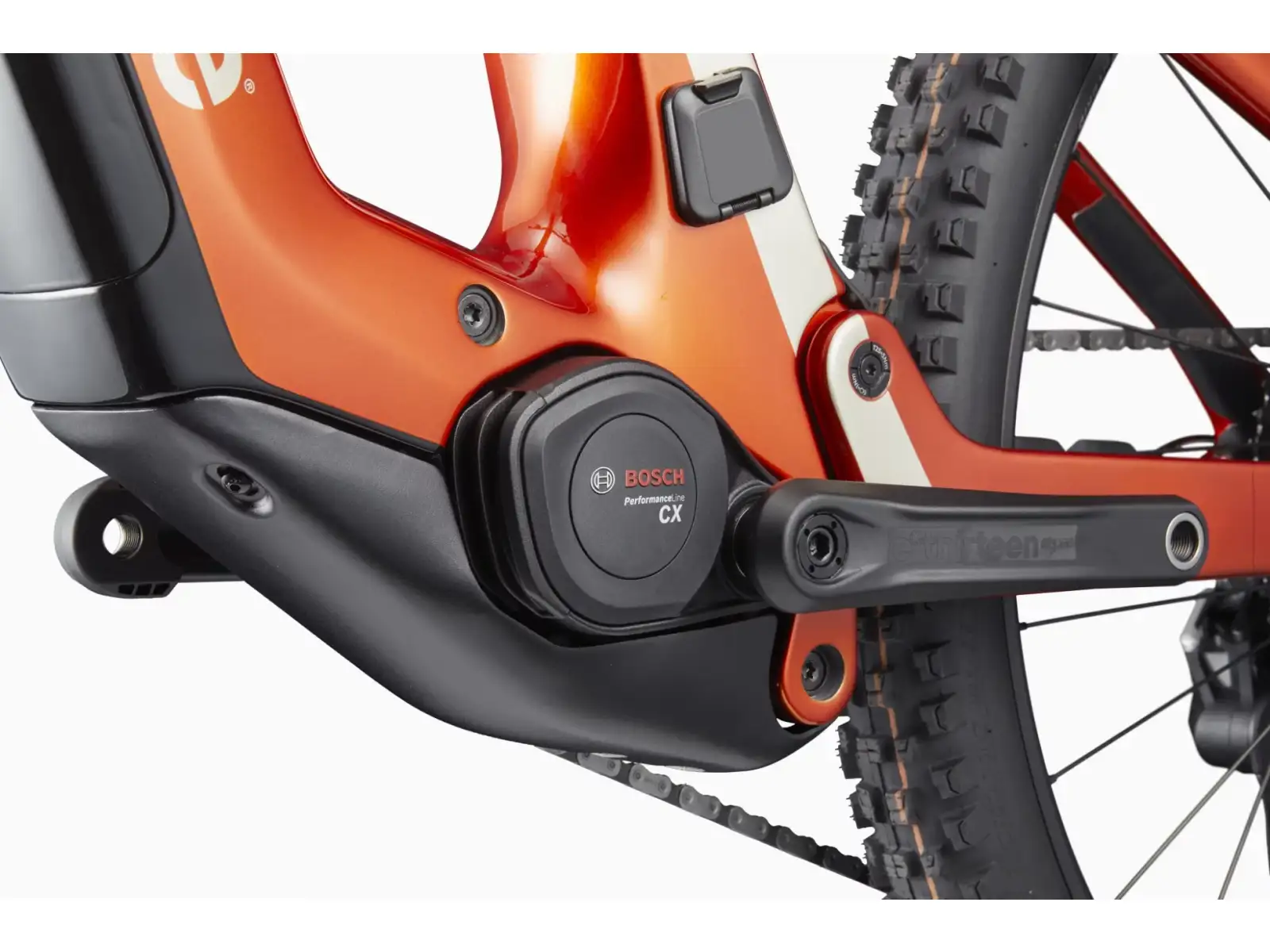 Cannondale Moterra Carbon LT 1 vollgefedertes E-Bike Fire Orange (FOR)