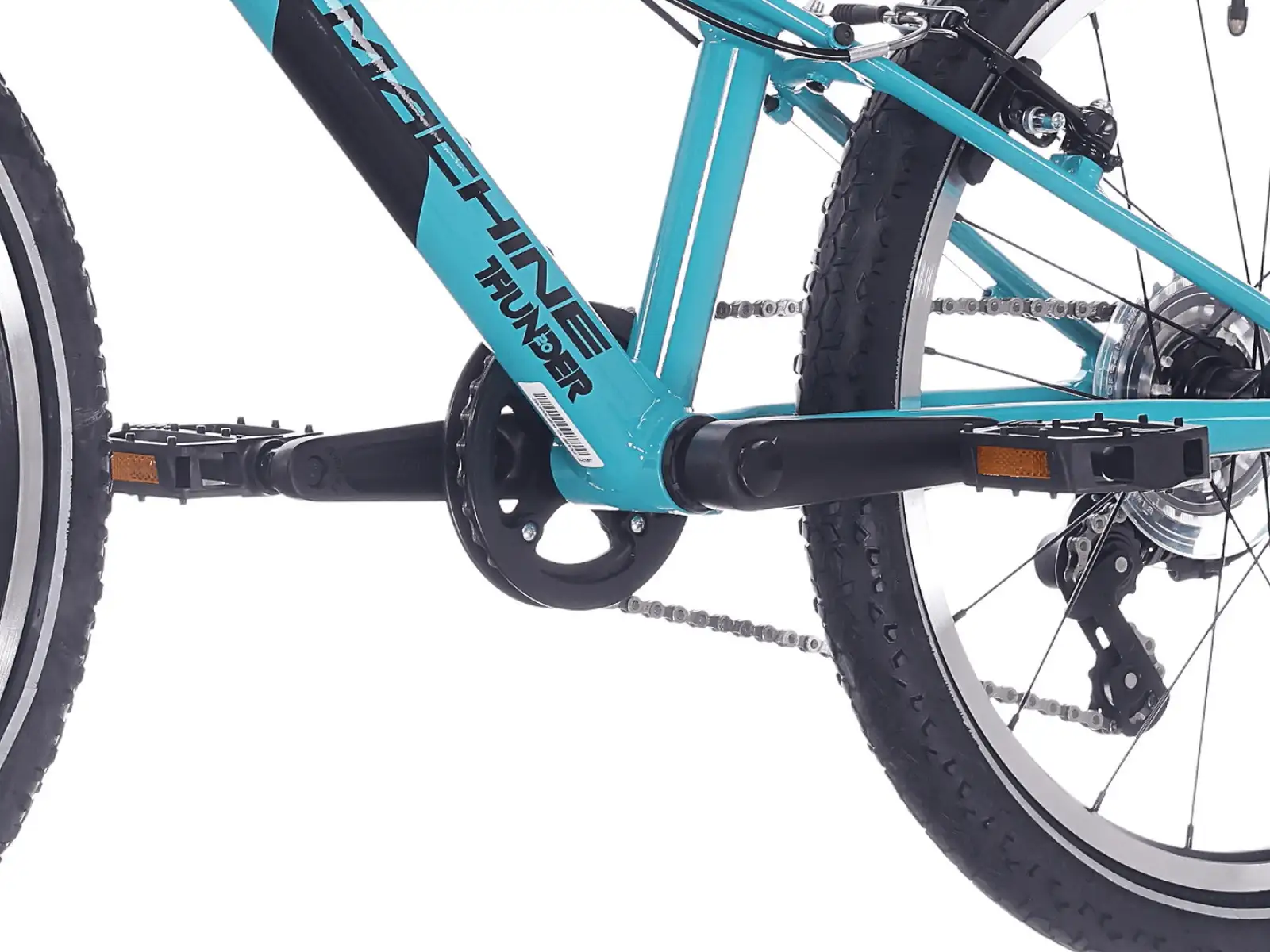 Rock Machine Thunder Jr. 20 VB Kinderfahrrad Jade Blue