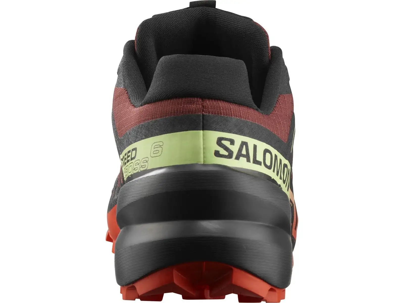 Salomon Speedcross 6 Herren-Laufschuhe Rum Raisin/Cherry Tomato/Cognac