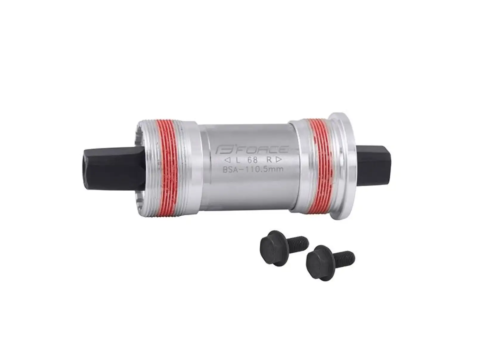 Force BSA 68 mm wellen mit vierkant-silberner Hülse.