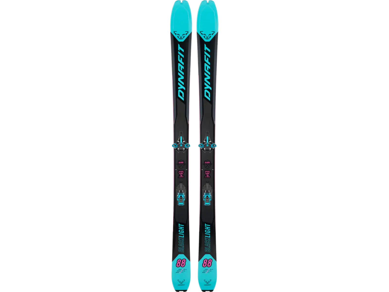 Dynafit Blacklight 88 Damen Tourenski Silvretta Blau/Karbon Schwarz