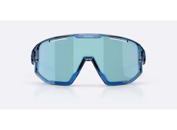 Bliz Fusion Small Sonnenbrille Transparent Blue/Smoke Ice Blue Multi