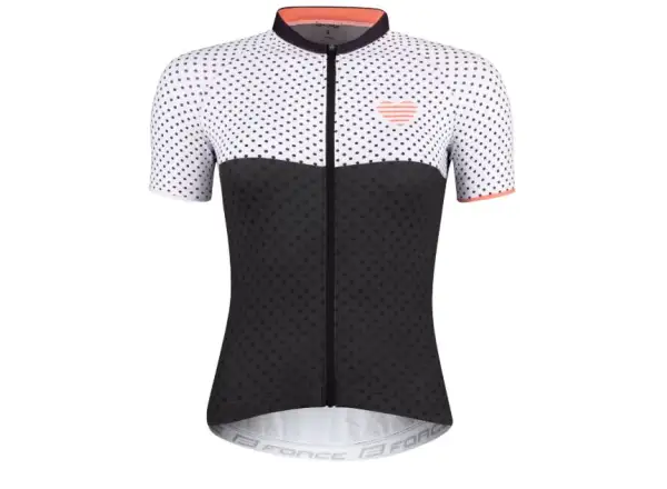 Die Force Points Damen Kurzarmtrikot schwarz/weiß