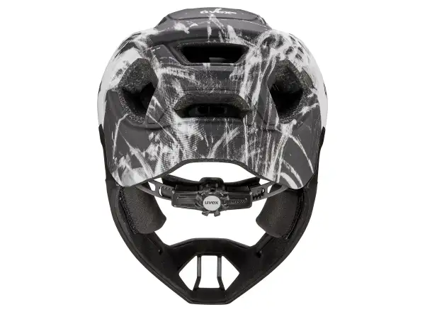 Uvex React JR Fullface MTB Helm White Matt
