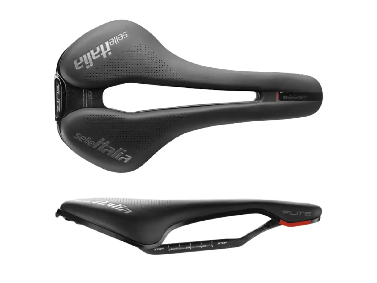 Selle Italia FLITE Boost Superflow Kit Carbon S3 Sattel Schwarz