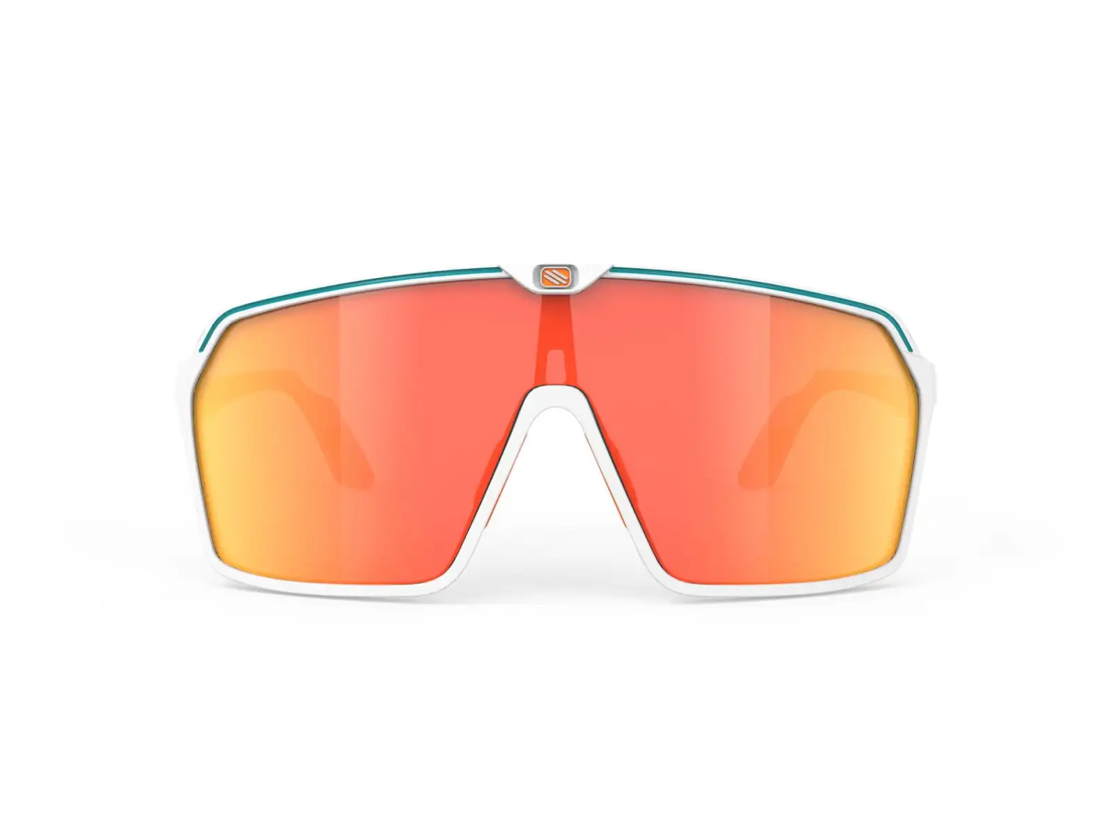 Rudy Project Spinshield Sonnenbrille White-Emerald/Multilaser Orange