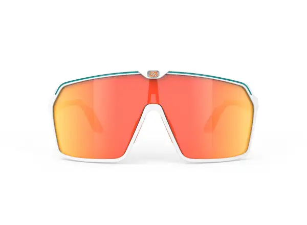 Rudy Project Spinshield Sonnenbrille White-Emerald/Multilaser Orange