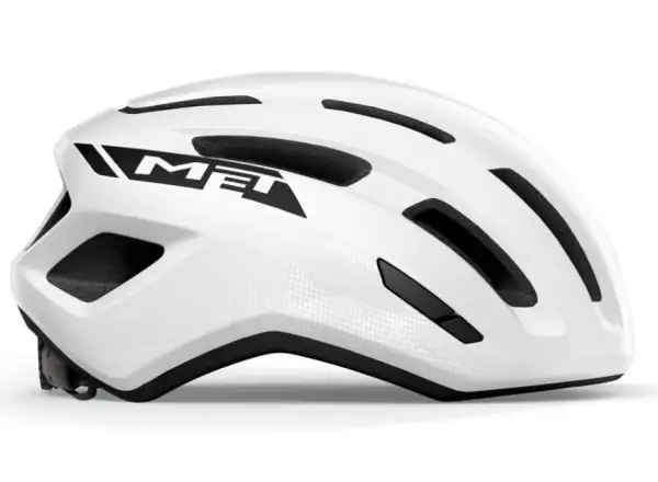 MET Miles MIPS Helm Weiß Glänzend