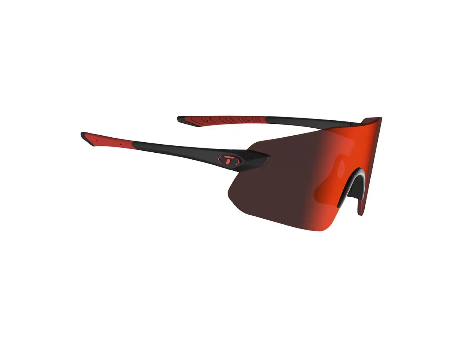 Tifosi Vogel SL Sportbrille Matte Black/Smoke Red