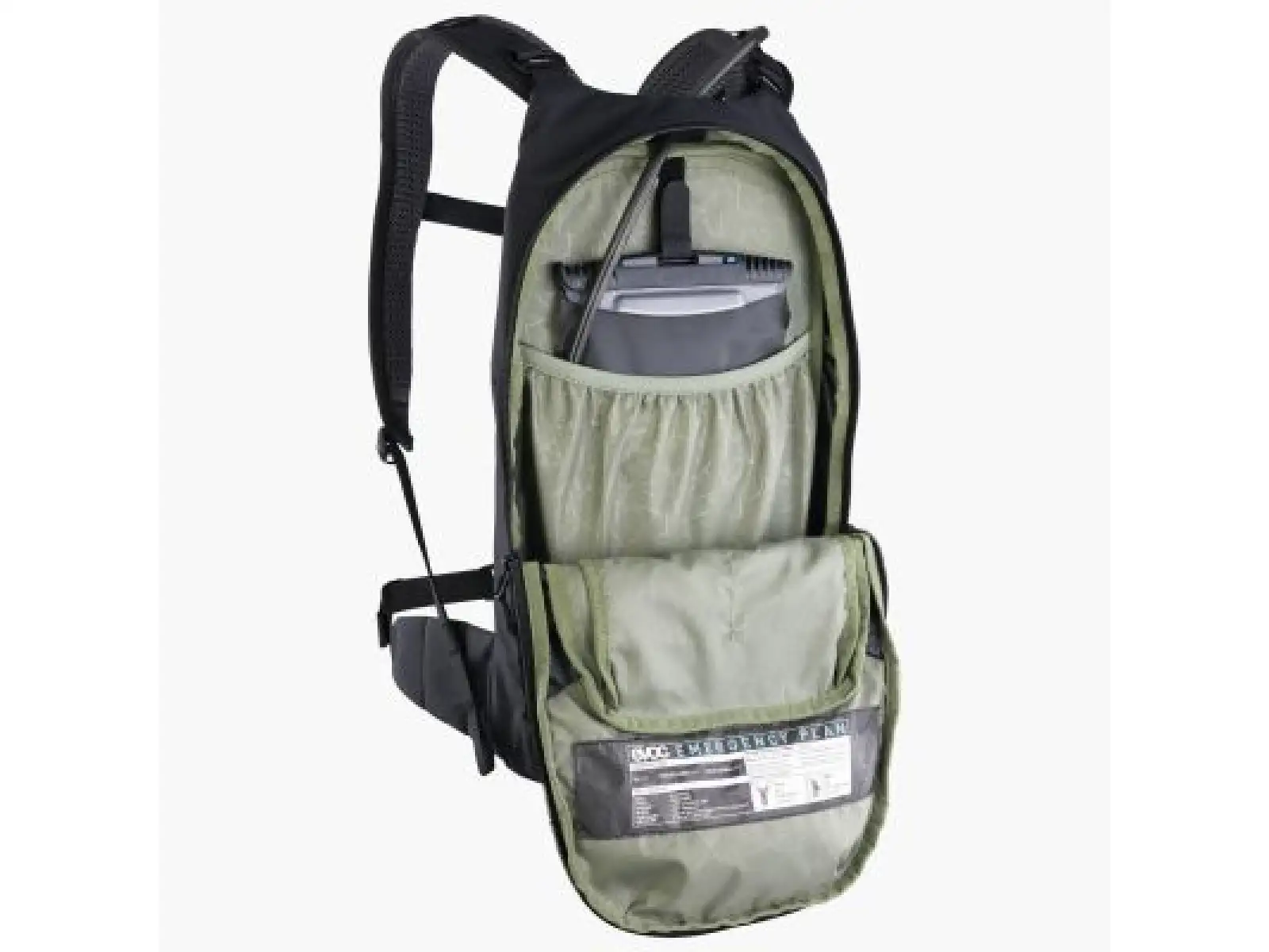 Evoc Stage 6 l Rucksack Black + Trinkblase 2 l