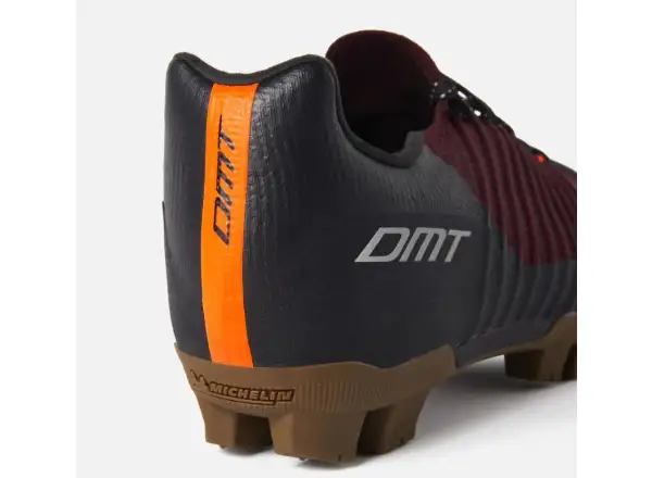DMT GK1 Gravel Herren-Fahrradschuhe Schwarz/Bordeaux
