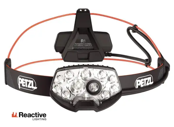Petzl Nao RL wiederaufladbare Stirnlampe Black