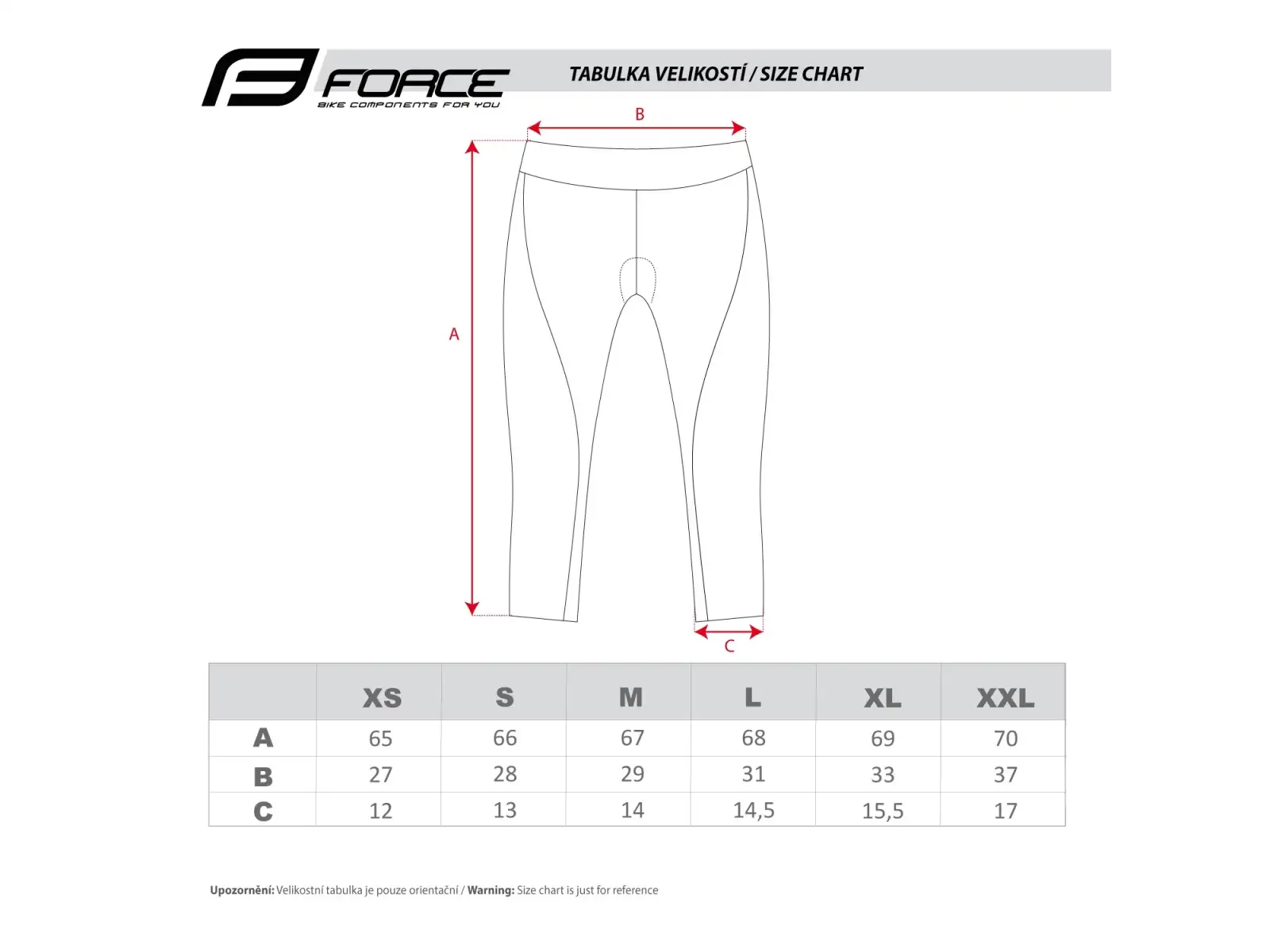 Force Lady Bike Damen Shorts mit Polsterung mit hohem Bund Schwarz