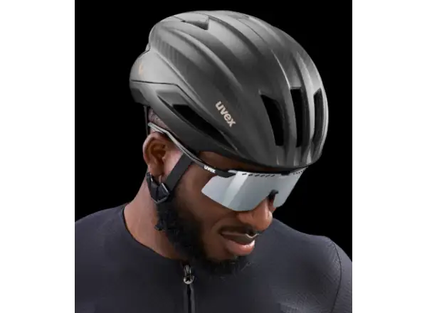 Uvex Ultimate Surge Carbon Mips Rennradhelm All Black Matt