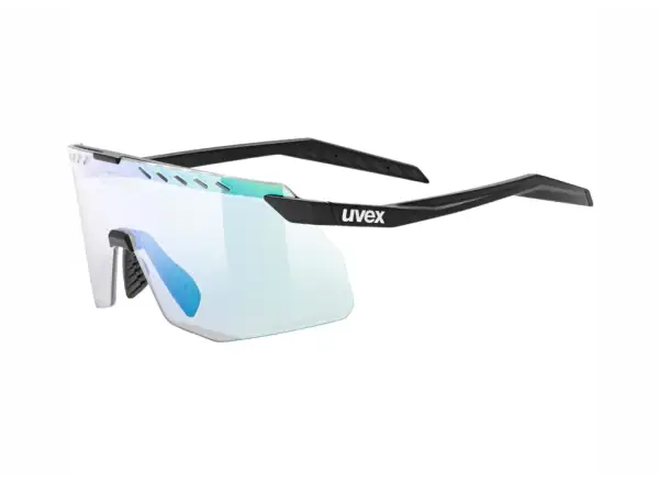 Uvex Pace Stage Variomatic Small Brille Black Matt/Mirror Green