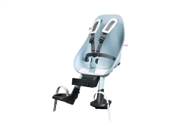 Urban Iki Kindersitz vorn mit Adapter Aotake Light Blue/Shinju Weiß