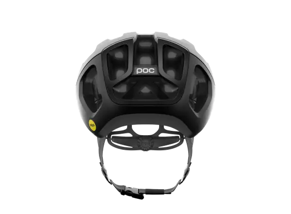 POC Ventral Tempus MIPS Rennradhelm - Uranium Black Matt
