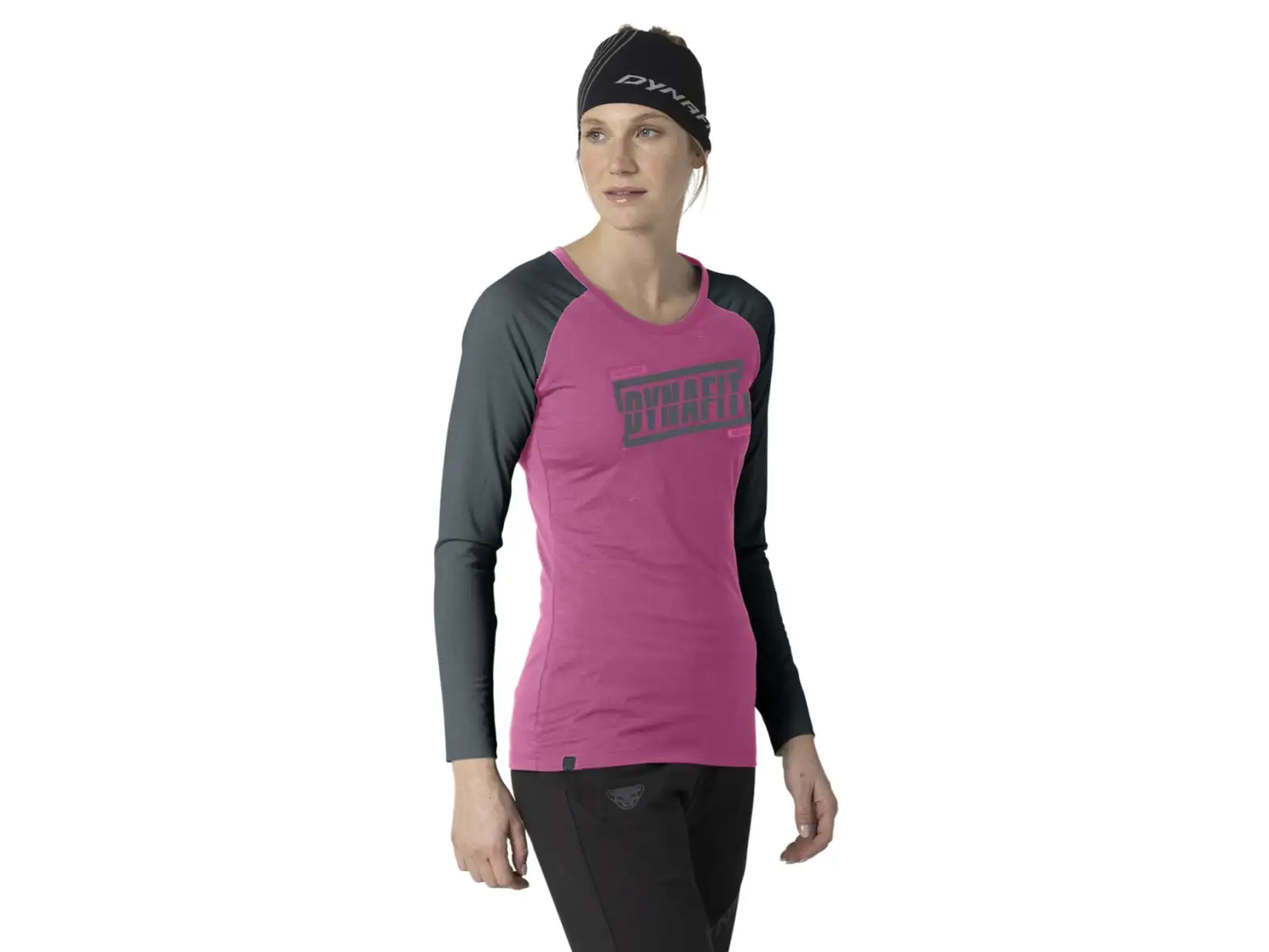 Dynafit 24/7 Damen Langarmshirt Magenta