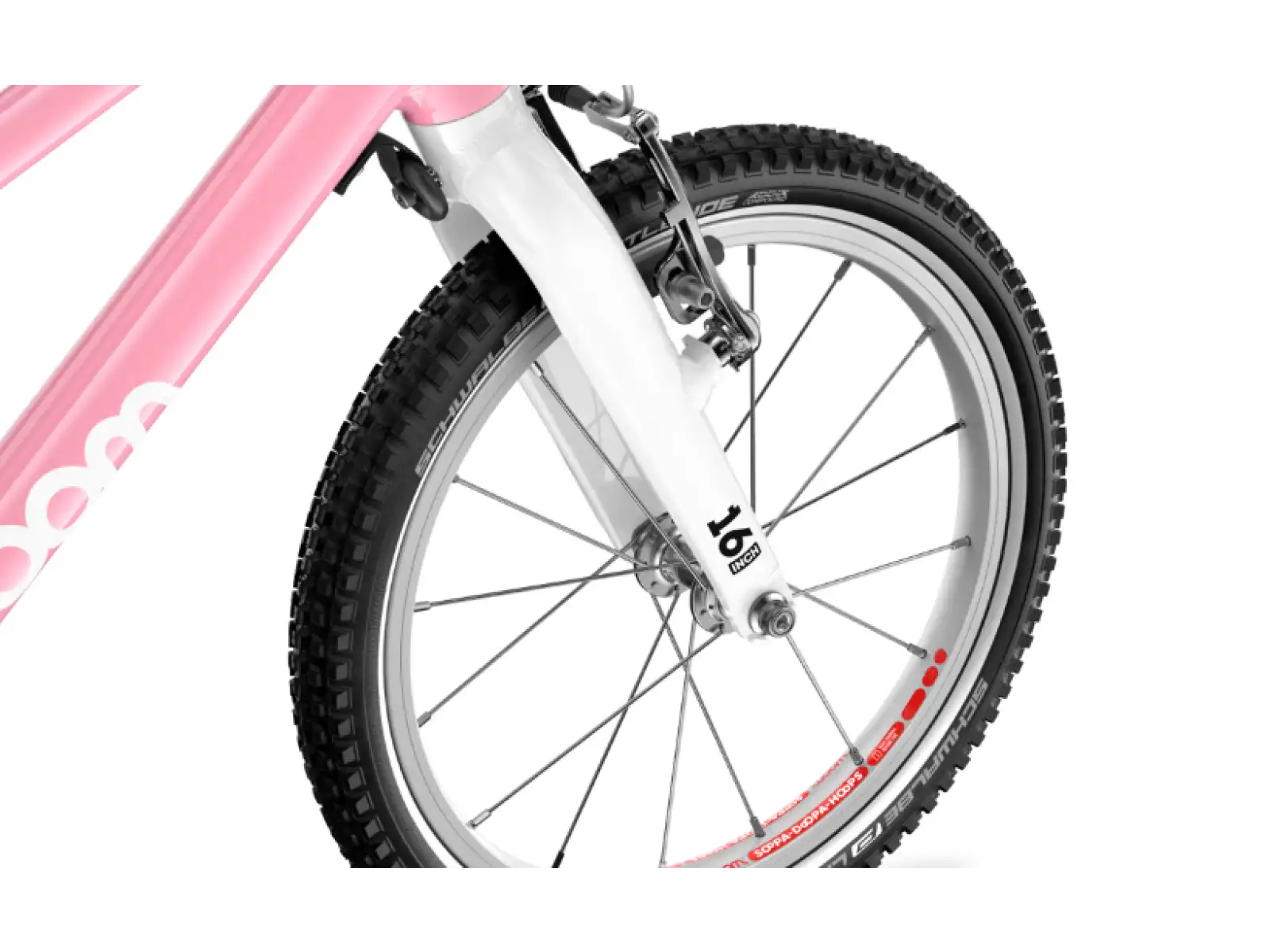 Woom Go 3 Kinderfahrrad 16" Powder Pink