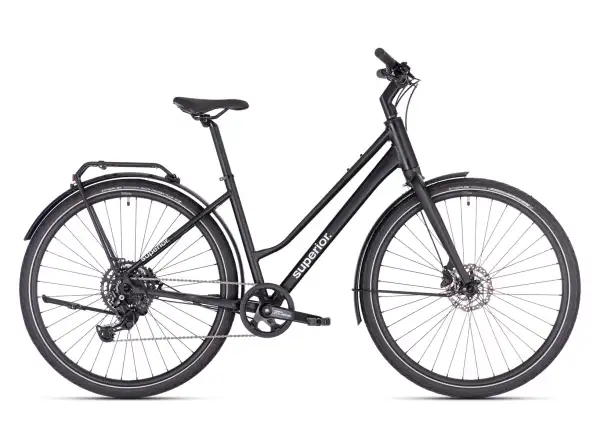 Superior Blox 6.4 T MS Stadtfahrrad mattschwarz